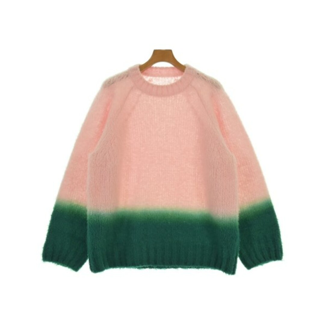 sacai - sacai サカイ ニット・セーター 2(M位) ピンクx緑 sacai - sacai サカイ ニット・セーター 2(M位) ピンクx緑