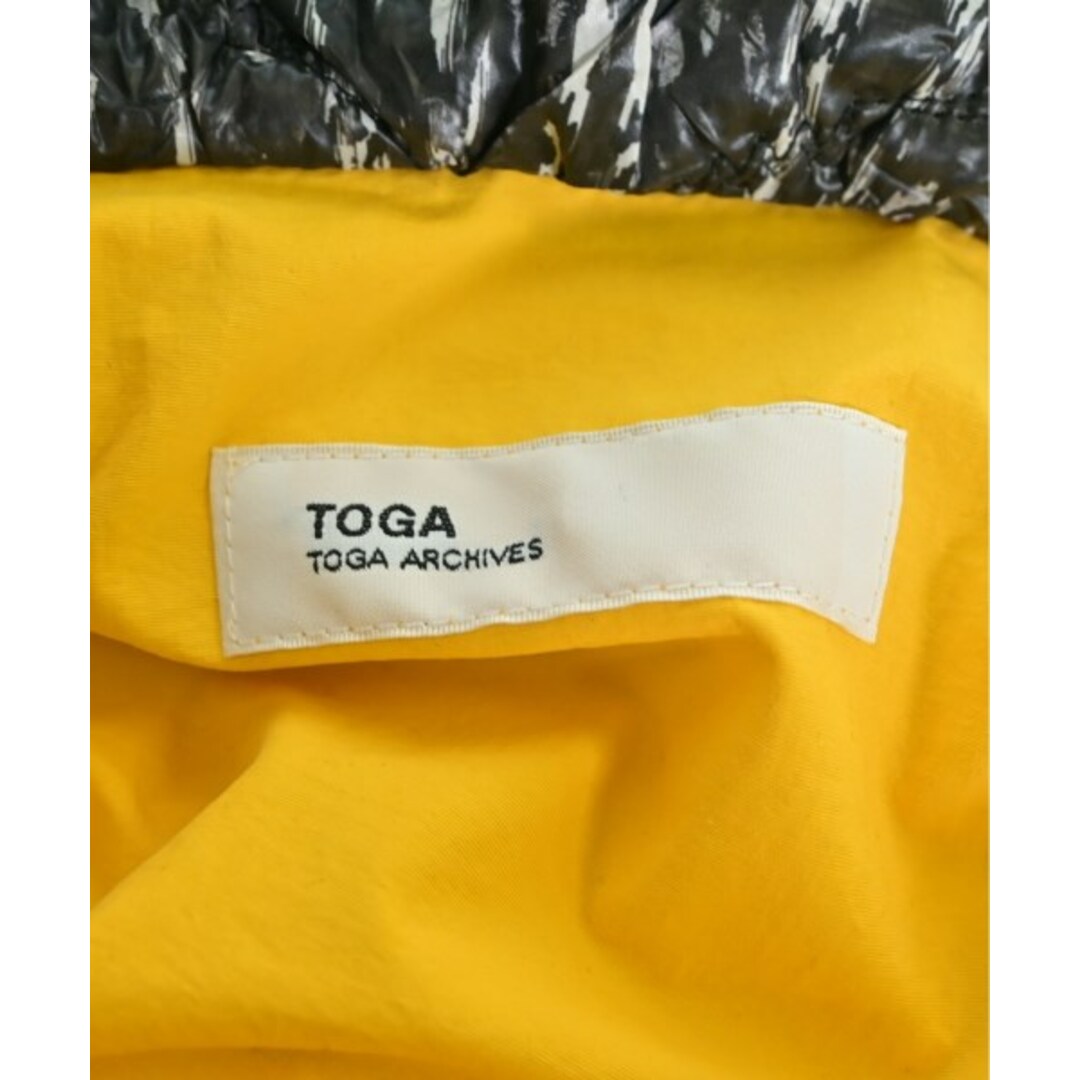 TOGA - TOGA トーガ ブルゾン(その他) 36(S位) 黒x白(総柄 TOGA - TOGA トーガ ブルゾン(その他) 36(S位) 黒x白(総柄