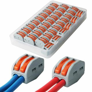 CESFONJER 33 個 コンパクトスプライスコネクタ、ワンタッチコネクター(その他)