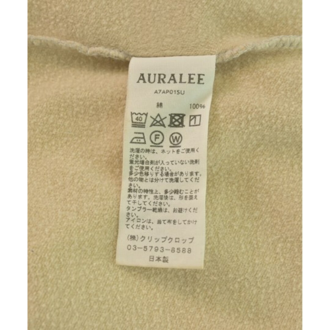 AURALEE - AURALEE オーラリー Tシャツ・カットソー 4(M位 AURALEE - AURALEE オーラリー Tシャツ・カットソー 4(M位