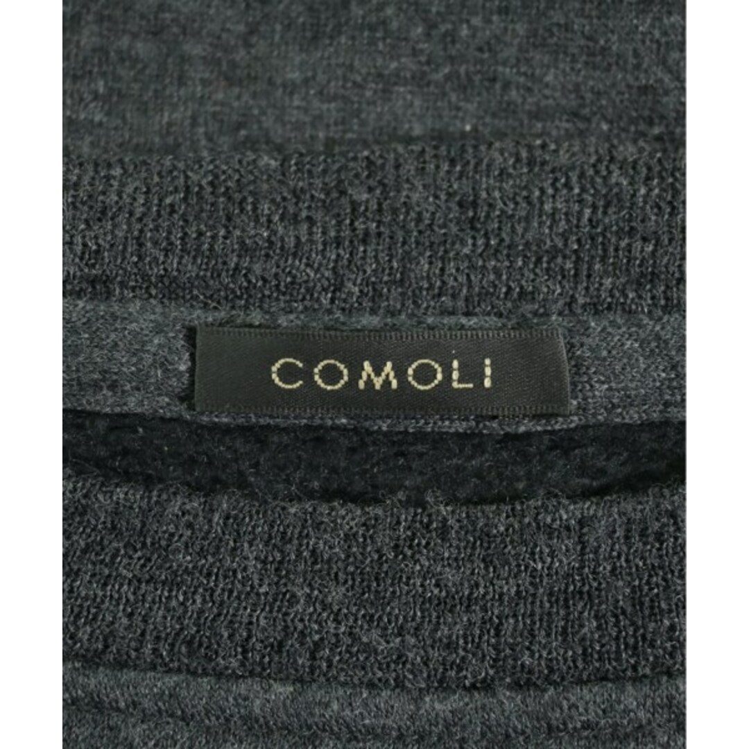 COMOLI - COMOLI コモリ スウェット 3(L位) ダークグレー 【古着 COMOLI - COMOLI コモリ スウェット 3(L位) ダークグレー 【古着