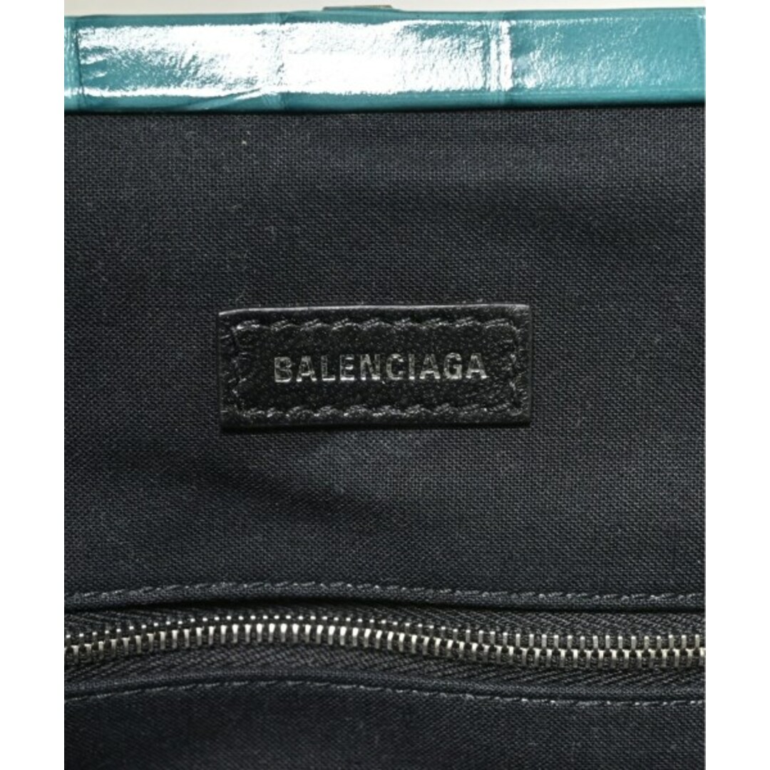 BALENCIAGA - BALENCIAGA バレンシアガ ショルダーバッグ - 青緑 BALENCIAGA - BALENCIAGA バレンシアガ ショルダーバッグ - 青緑