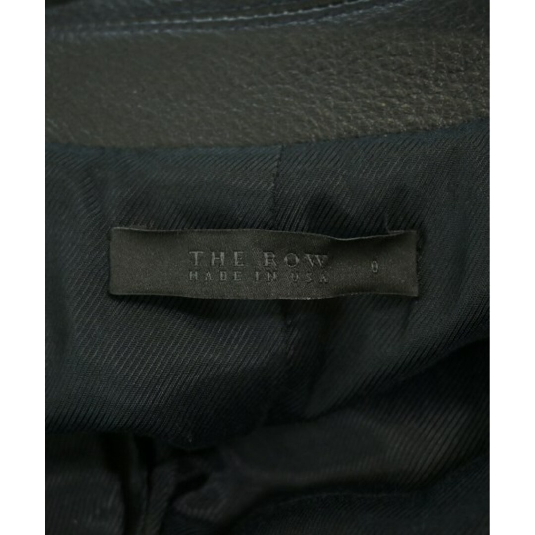THE ROW - THE ROW ザ ロウ コート(その他) 0(XS位) 黒 【古着 THE ROW - THE ROW ザ ロウ コート(その他) 0(XS位) 黒 【古着