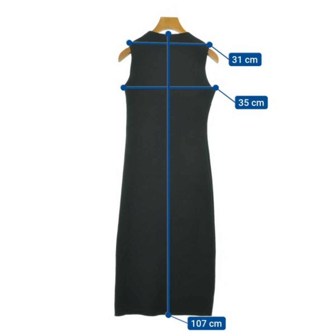 THE ROW - THE ROW ザ ロウ ワンピース XS 黒 【古着】【中古 THE ROW - THE ROW ザ ロウ ワンピース XS 黒 【古着】【中古