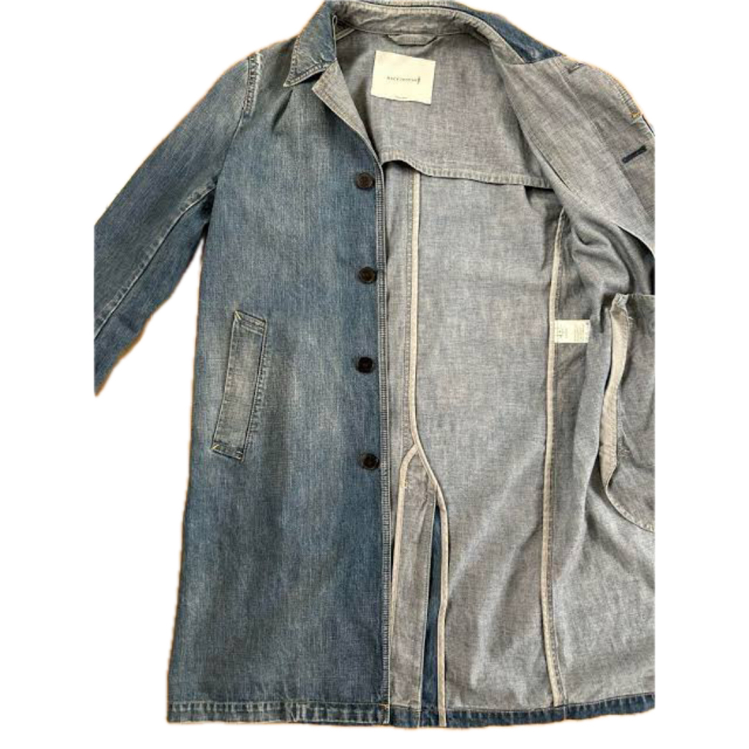 MACKINTOSH - 美品 マッキントッシュ デニムステンカラーコート MACKINTOSH - 美品 マッキントッシュ デニムステンカラーコート