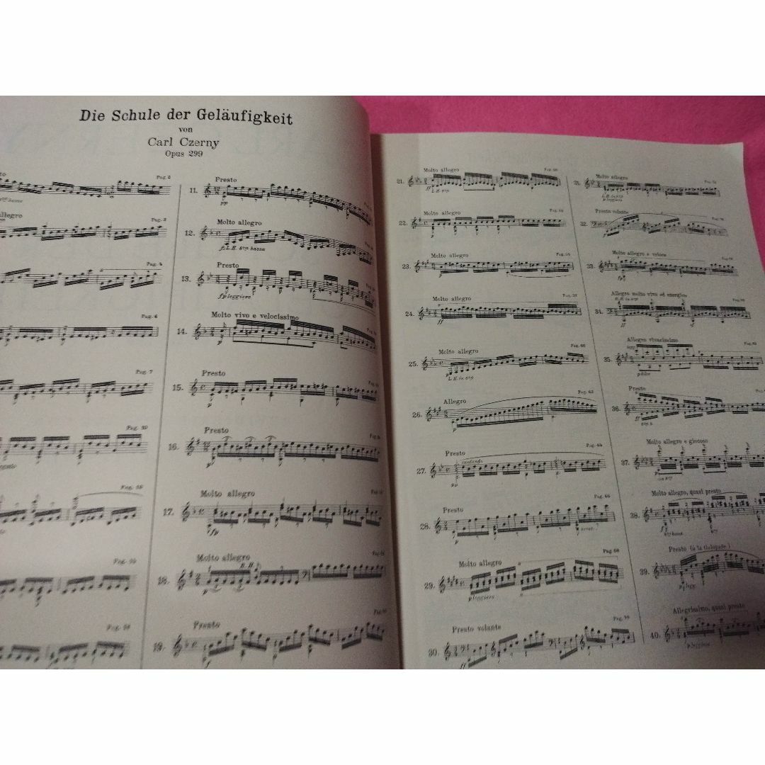輸入楽譜ピアノ チェルニー schule der gelaufigkeitの通販 by 輸入楽譜ピアノ チェルニー schule der gelaufigkeitの通販 by