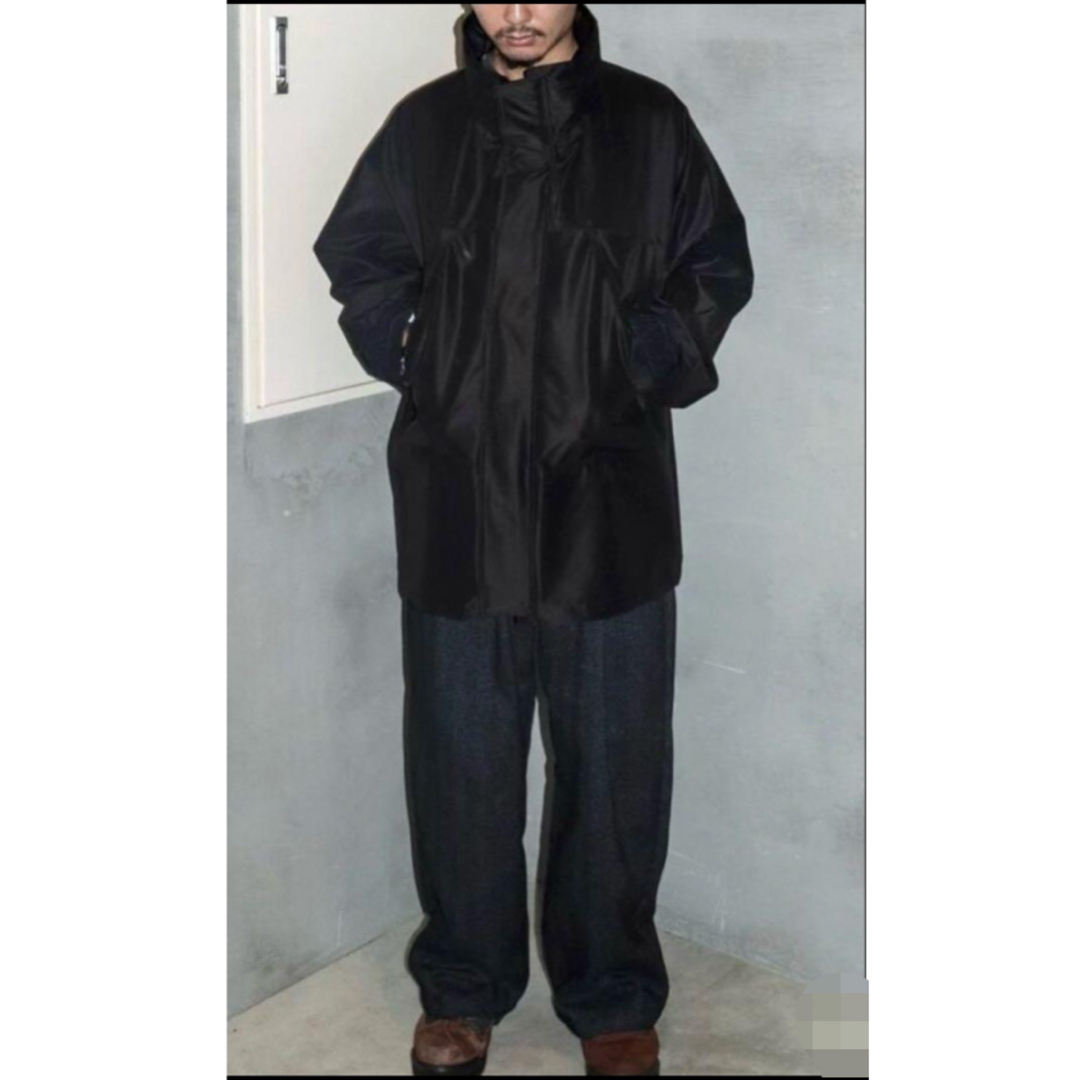 COMOLI - COMOLI 3レイヤーコットンシルクパーカ サイズ1 紙タグ COMOLI - COMOLI 3レイヤーコットンシルクパーカ サイズ1 紙タグ