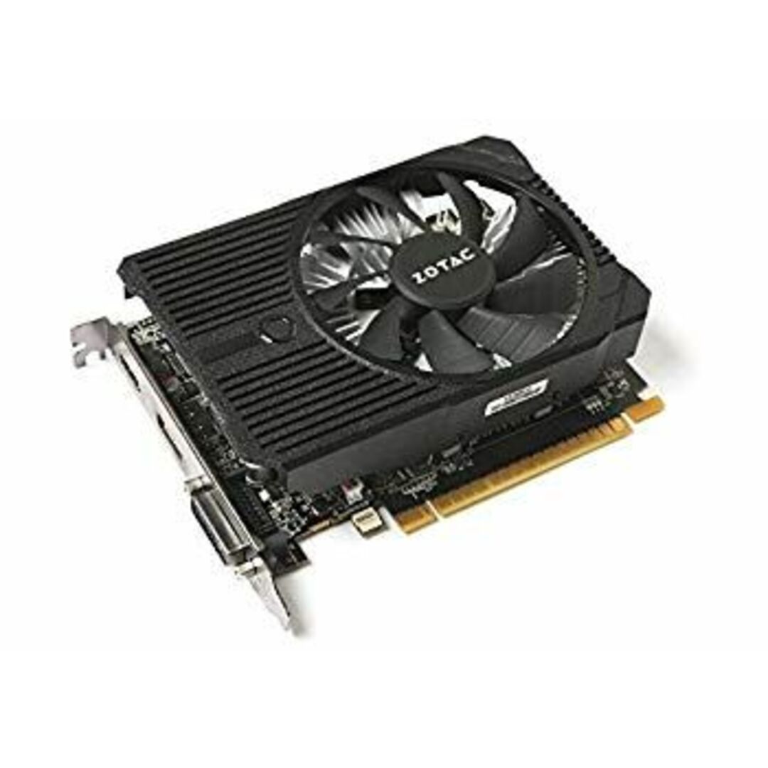 ZOTAC GeForce GTX 1050 Ti 4GB Mini グラフィックスボード VD6198 ZTGTX1050TI-4GD5MINI001 dwos6rj スマホ/家電/カメラのPC/タブレット(PCパーツ)の商品写真