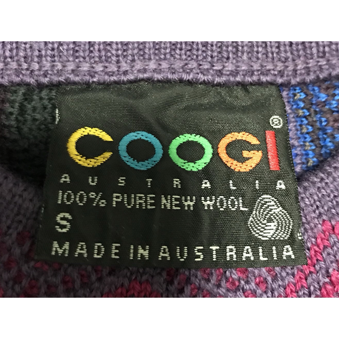 COOGI - coogi マルチカラー3Dニットの通販 by TK|クージーなら COOGI - coogi マルチカラー3Dニットの通販 by TK|クージーなら