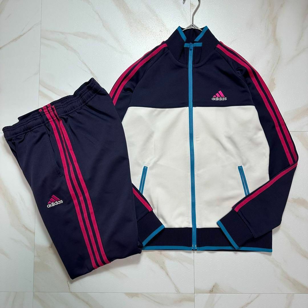 adidas - adidasジャージ上下セットアップ トラックジャケット adidas - adidasジャージ上下セットアップ トラックジャケット