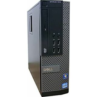 中古パソコン デスクトップ DELL OptiPlex 7010 SFF Core i7 3770 3.40GHz 4GBメモリ 250GB DVD-ROM Windows7 Pro 搭載 正規リカバリーディスク(デスクトップ型PC)