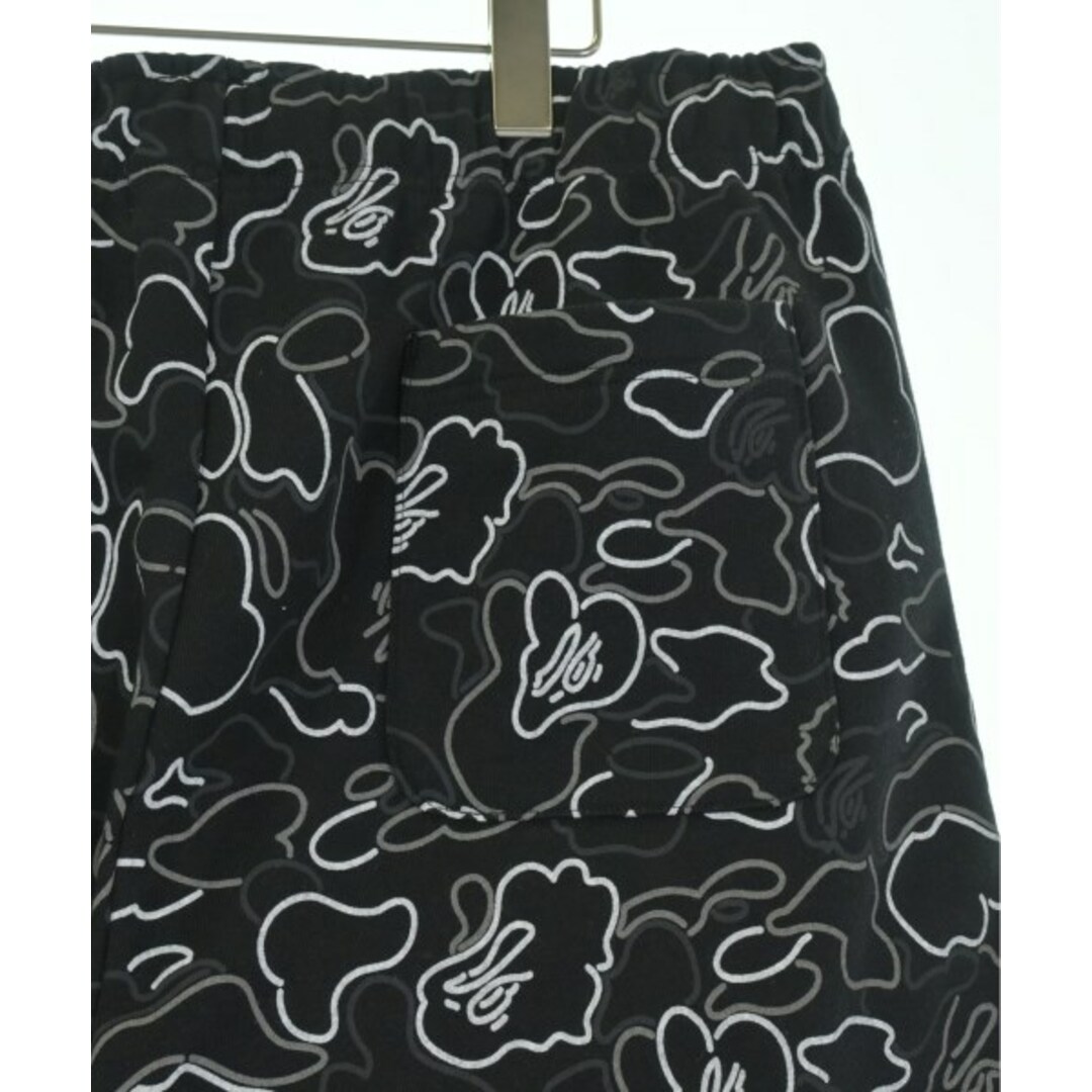 A BATHING APE - A BATHING APE ショートパンツ L 黒xグレーx白 A BATHING APE - A BATHING APE ショートパンツ L 黒xグレーx白