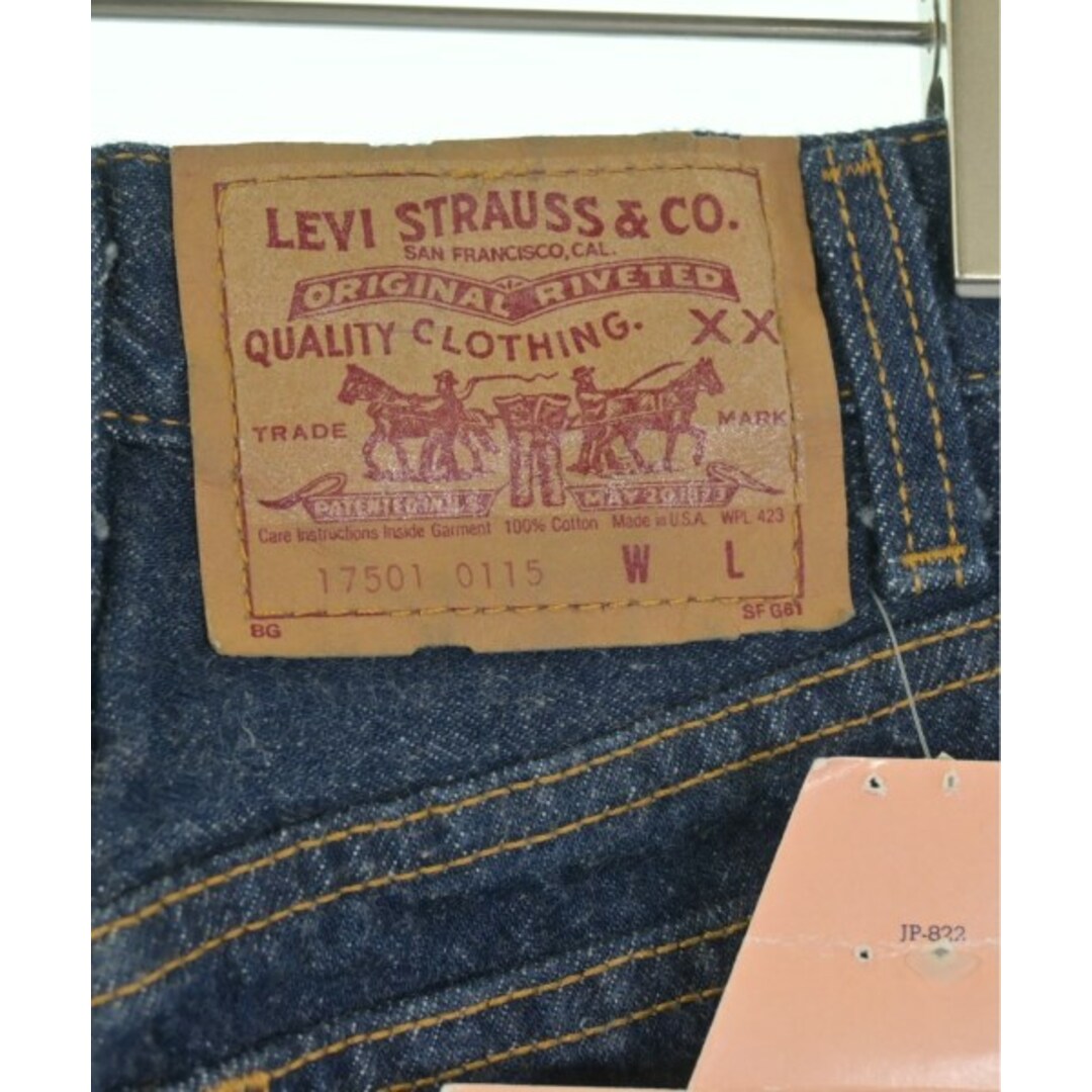 Levi's - LEVI'S リーバイス デニムパンツ 1(S位) インディゴ Levi's - LEVI'S リーバイス デニムパンツ 1(S位) インディゴ