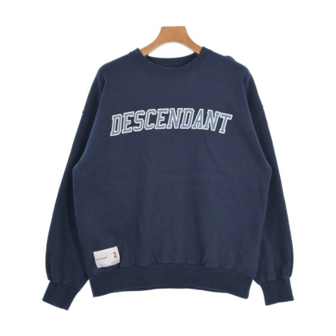 DESCENDANT - DESCENDANT ディセンダント スウェット 2(M位) 紺 DESCENDANT - DESCENDANT ディセンダント スウェット 2(M位) 紺