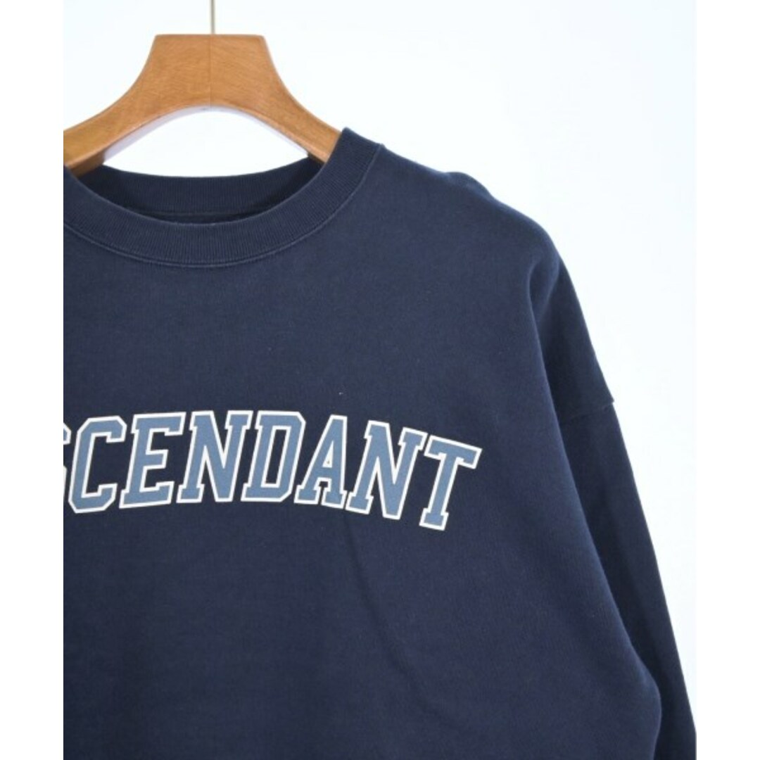 DESCENDANT - DESCENDANT ディセンダント スウェット 2(M位) 紺 DESCENDANT - DESCENDANT ディセンダント スウェット 2(M位) 紺