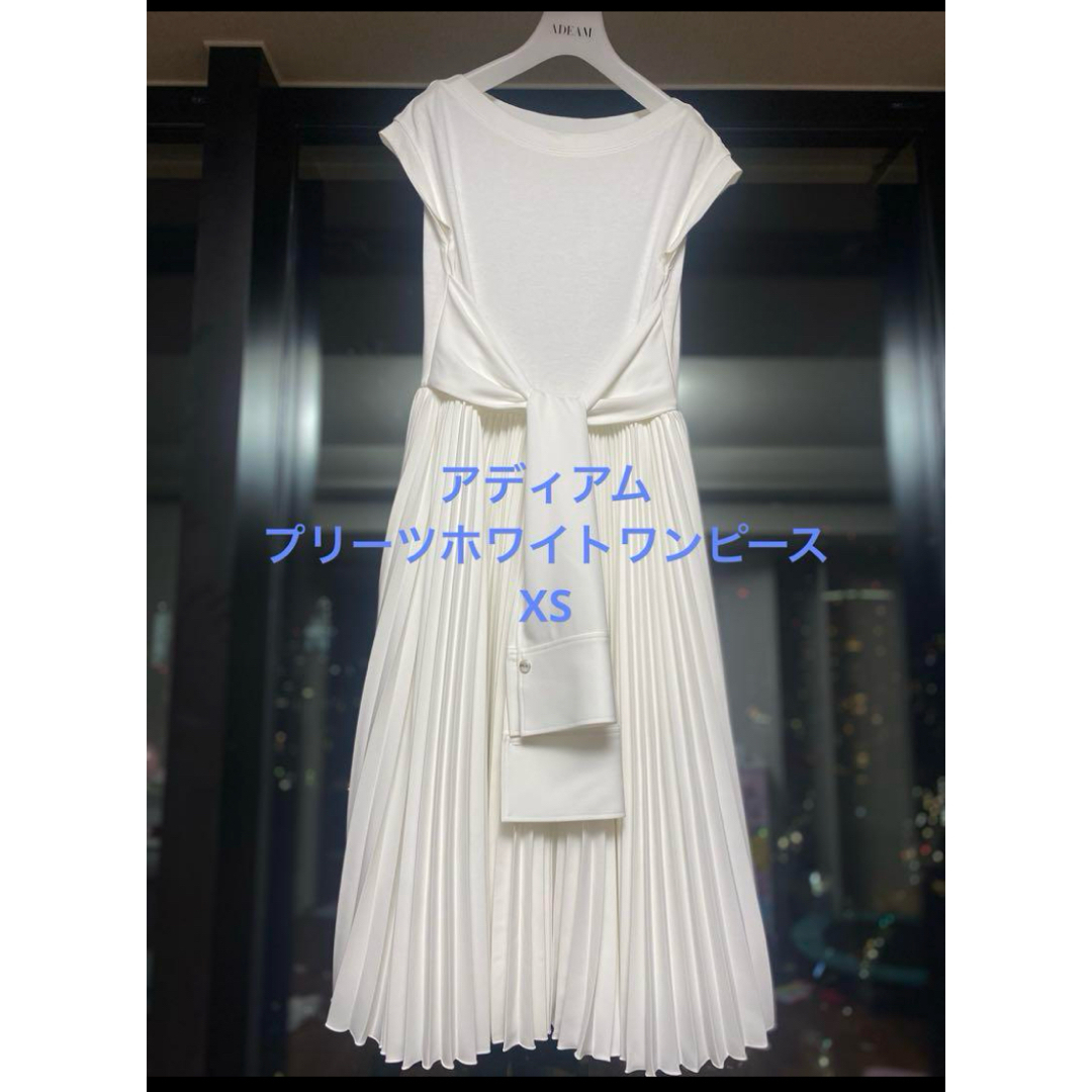 FOXEY - 新品タグ付 ADEAMホワイトヴィナースドレスワンピース FOXEY - 新品タグ付 ADEAMホワイトヴィナースドレスワンピース