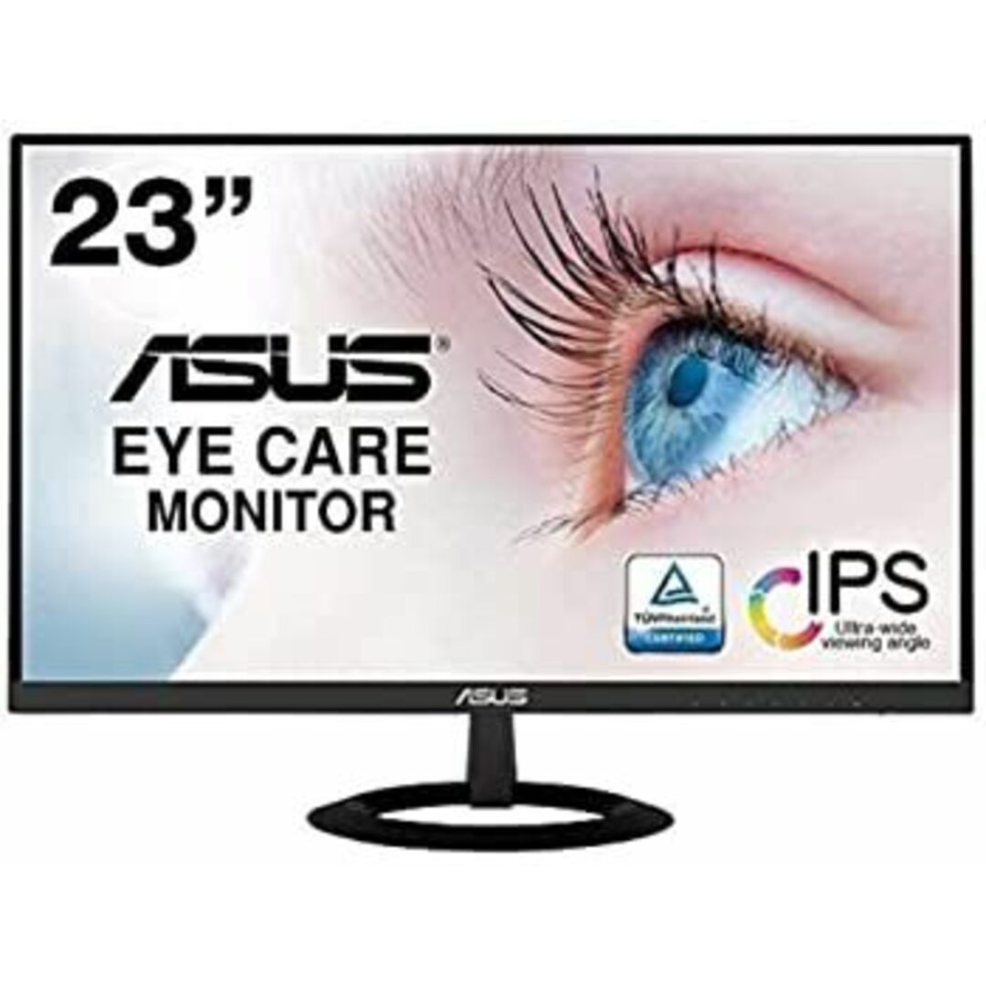 ASUS フレームレス モニター VZ239HR 23インチ/フルHD/IPS/薄さ7mm/ブルーライト軽減/フリッカーフリー/HDMI,D-sub/スピー スマホ/家電/カメラのPC/タブレット(その他)の商品写真