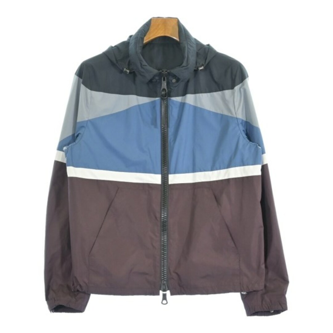 VALENTINO - VALENTINO ブルゾン(その他) -(L位) 紺x青xエンジ VALENTINO - VALENTINO ブルゾン(その他) -(L位) 紺x青xエンジ