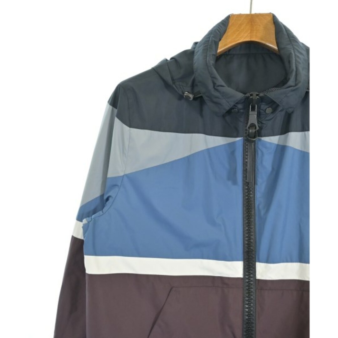 VALENTINO - VALENTINO ブルゾン(その他) -(L位) 紺x青xエンジ VALENTINO - VALENTINO ブルゾン(その他) -(L位) 紺x青xエンジ