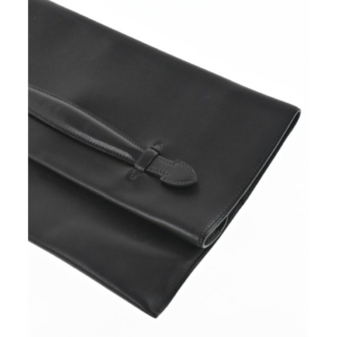 HERMES - HERMES エルメス クラッチバッグ - 黒 【古着】【中古 HERMES - HERMES エルメス クラッチバッグ - 黒 【古着】【中古