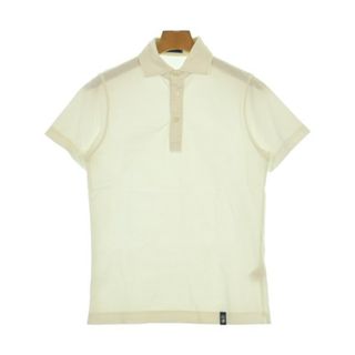 Drumohr - Drumohr ドルモア ポロシャツ S 白 【古着】【中古 Drumohr - Drumohr ドルモア ポロシャツ S 白 【古着】【中古