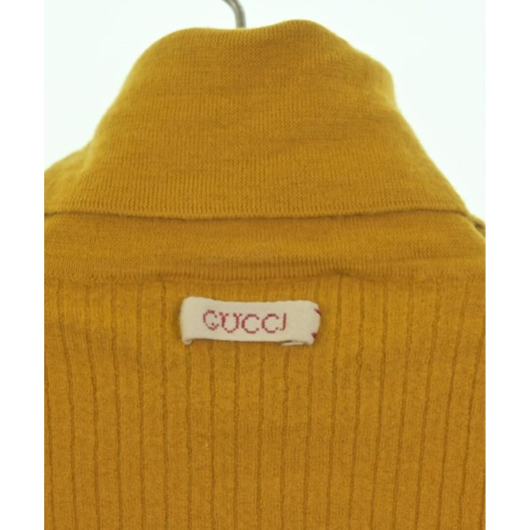 GUCCI - GUCCI グッチ ニット・セーター L 黄 【古着】【中古 GUCCI - GUCCI グッチ ニット・セーター L 黄 【古着】【中古