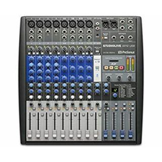 PreSonus アナログミキサー StudioLive AR12 USB オーディオインターフェイス機能 dwos6rj(その他)