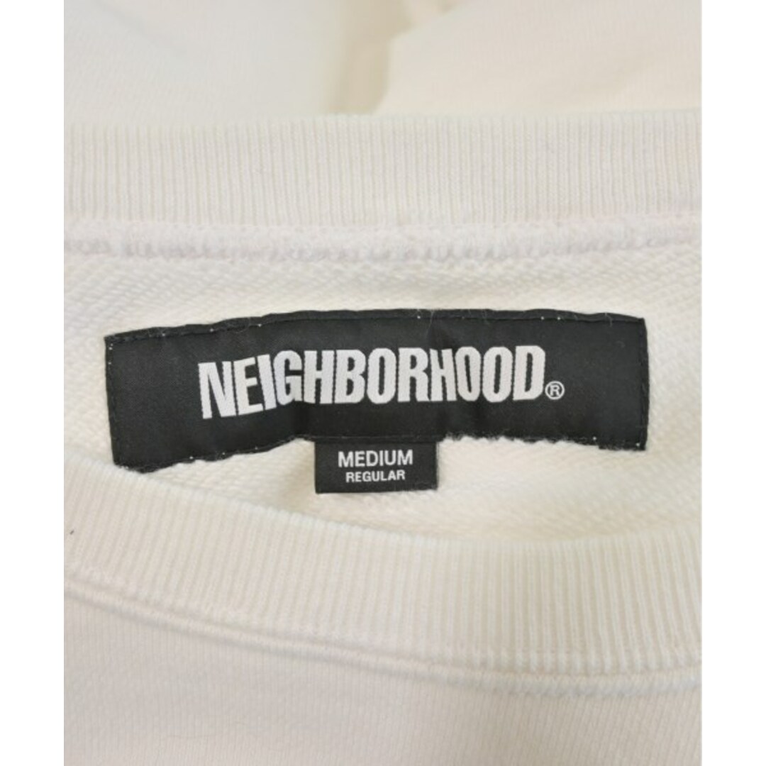 NEIGHBORHOOD - NEIGHBORHOOD ネイバーフッド スウェット M 白 NEIGHBORHOOD - NEIGHBORHOOD ネイバーフッド スウェット M 白