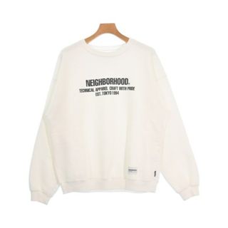 NEIGHBORHOOD - NEIGHBORHOOD ネイバーフッド スウェット M 白 NEIGHBORHOOD - NEIGHBORHOOD ネイバーフッド スウェット M 白