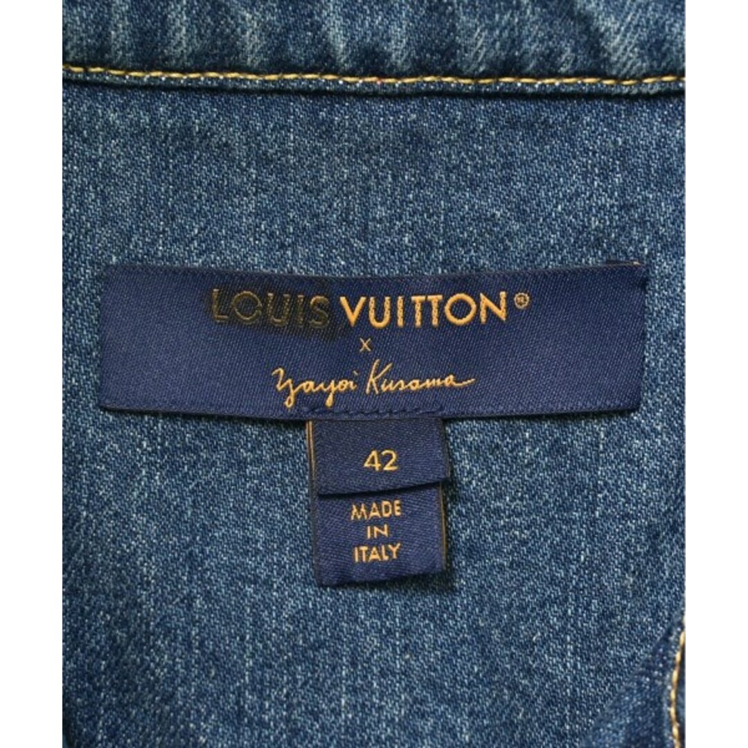 LOUIS VUITTON - LOUIS VUITTON デニムジャケット 42(M位) 青 LOUIS VUITTON - LOUIS VUITTON デニムジャケット 42(M位) 青