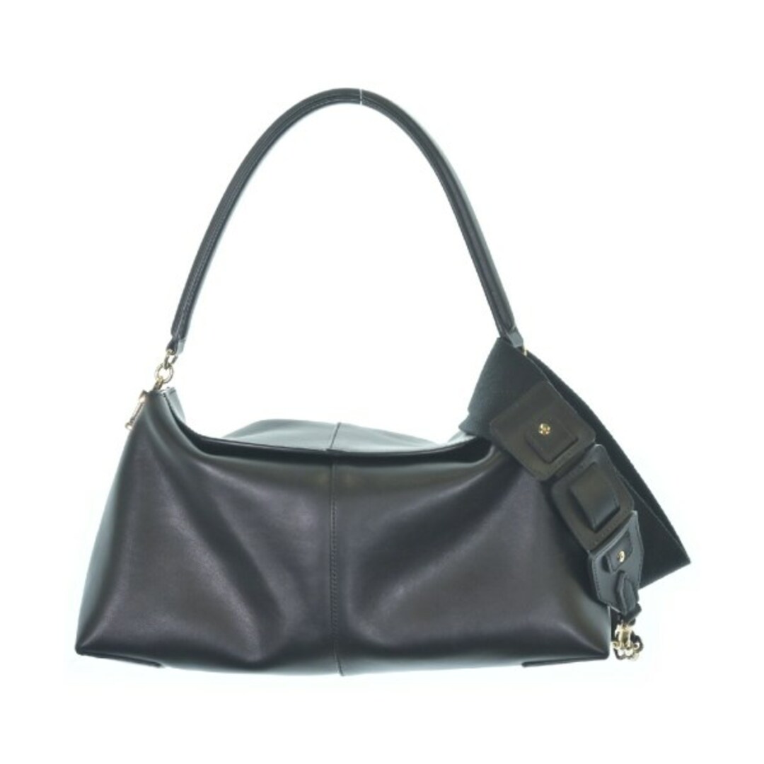 TOD'S - TOD'S トッズ ショルダーバッグ - 黒 【古着】【中古 TOD'S - TOD'S トッズ ショルダーバッグ - 黒 【古着】【中古