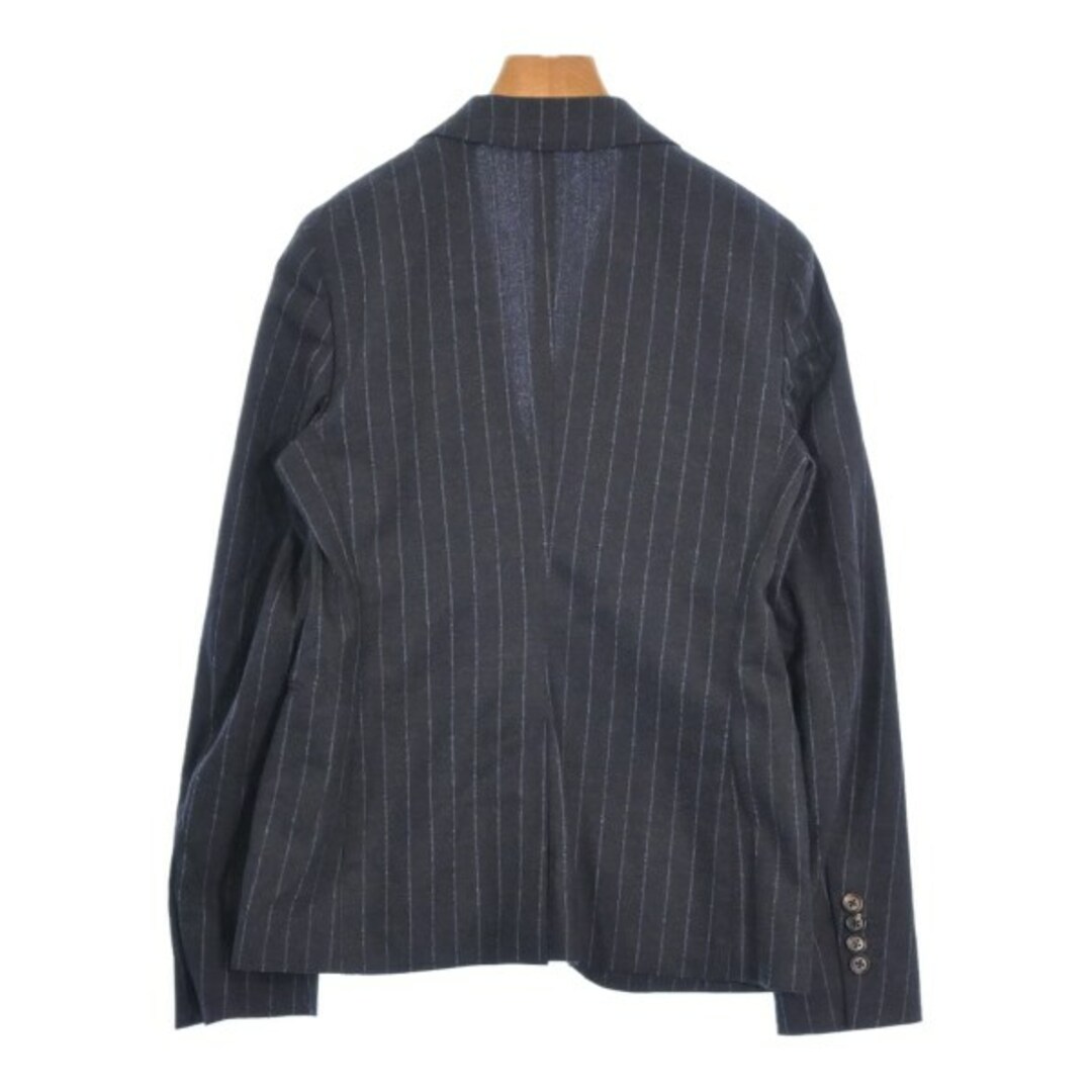 LARDINI - LARDINI テーラードジャケット 40(M位) 紺(ストライプ LARDINI - LARDINI テーラードジャケット 40(M位) 紺(ストライプ
