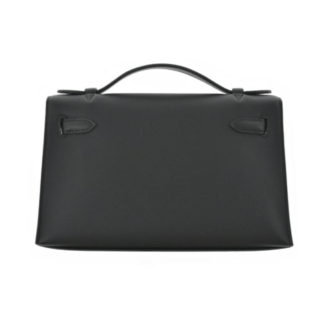 HERMES - HERMES エルメス ハンドバッグ - 黒 【古着】【中古 HERMES - HERMES エルメス ハンドバッグ - 黒 【古着】【中古
