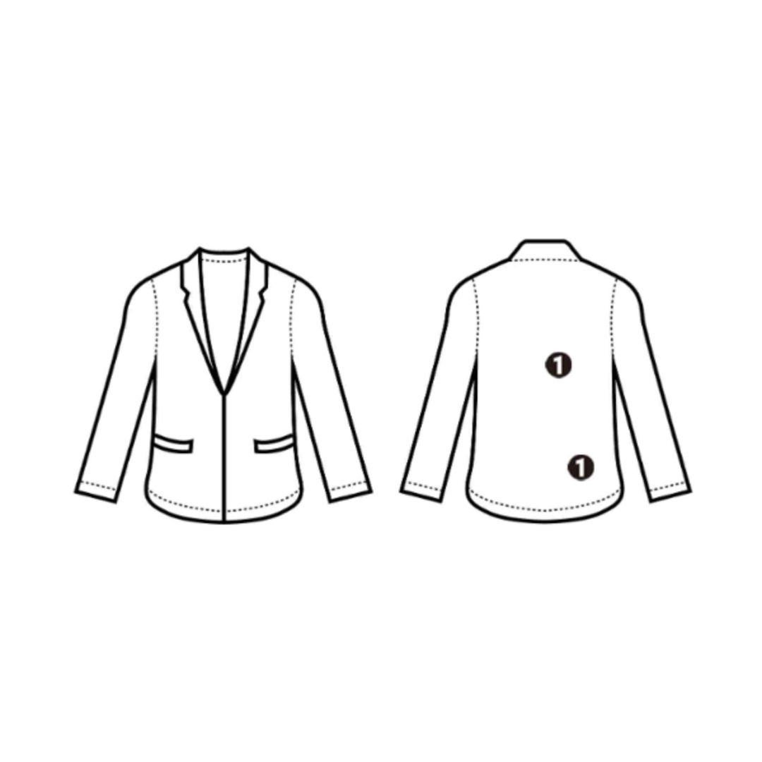 HANAE MORI - HANAE MORI ジャケット(その他) M 黄x黒x HANAE MORI - HANAE MORI ジャケット(その他) M 黄x黒x