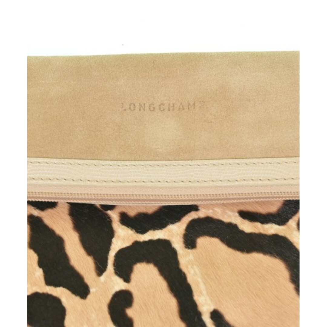 LONGCHAMP - LONGCHAMP ロンシャン クラッチバッグ - ベージュx LONGCHAMP - LONGCHAMP ロンシャン クラッチバッグ - ベージュx