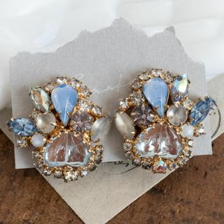 VINTAGE - ヴィンテージブローチ カメオ シェル シルバー VINTAGE - ヴィンテージブローチ カメオ シェル シルバー