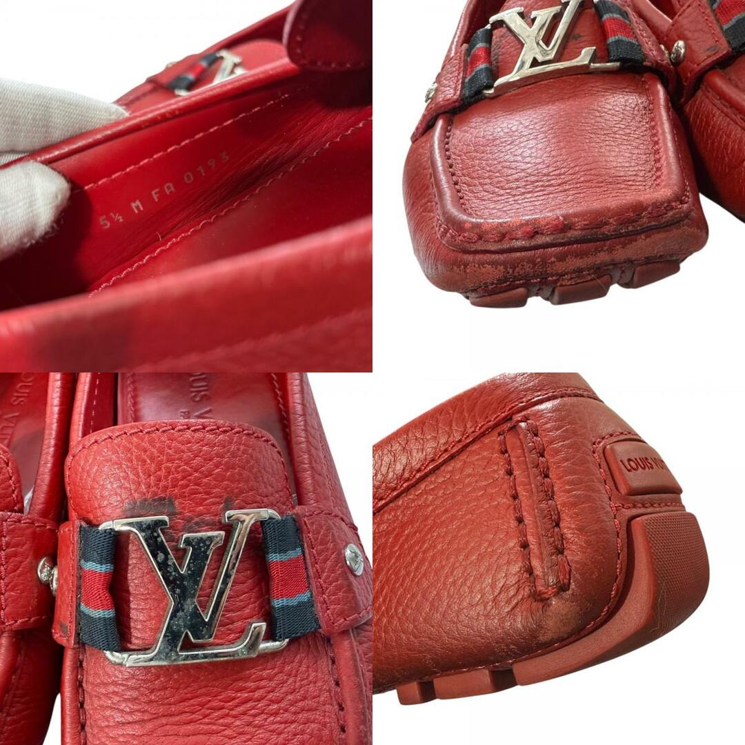 LOUIS VUITTON - 良品 LOUIS VUITTON ルイヴィトン レザー LV LOUIS VUITTON - 良品 LOUIS VUITTON ルイヴィトン レザー LV