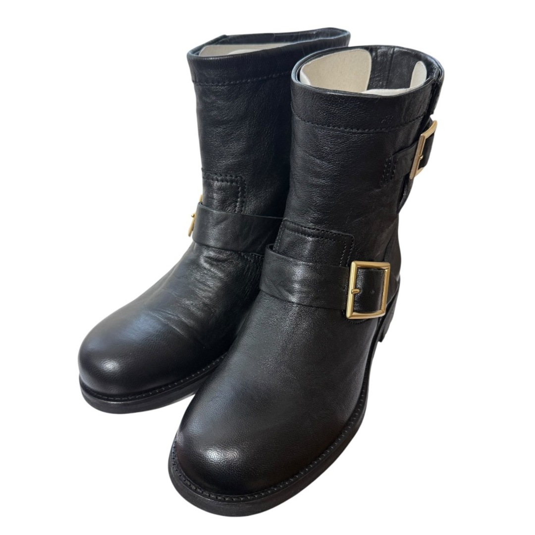 JIMMY CHOO - 美品 JIMMY CHOO ジミーチュウ レザー ショート JIMMY CHOO - 美品 JIMMY CHOO ジミーチュウ レザー ショート