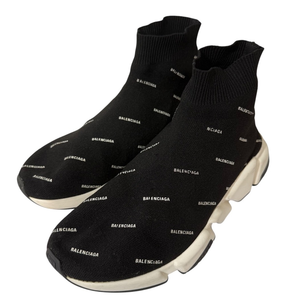 BALENCIAGA - 美品 BALENCIAGA バレンシアガ ロゴ総柄 スピード BALENCIAGA - 美品 BALENCIAGA バレンシアガ ロゴ総柄 スピード