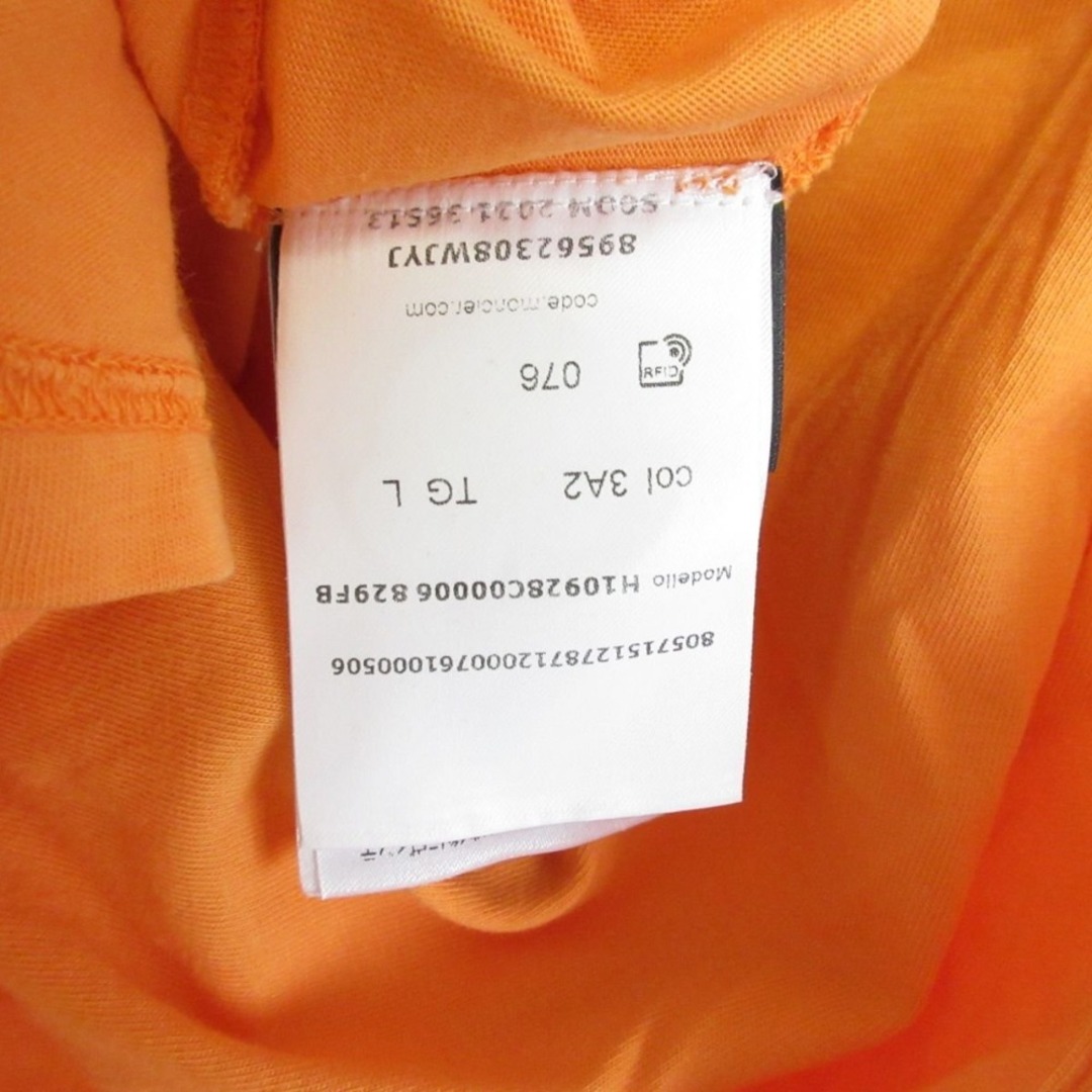 MONCLER - 美品 22SS MONCLER モンクレール T-SHIRT SS SAND MONCLER - 美品 22SS MONCLER モンクレール T-SHIRT SS SAND