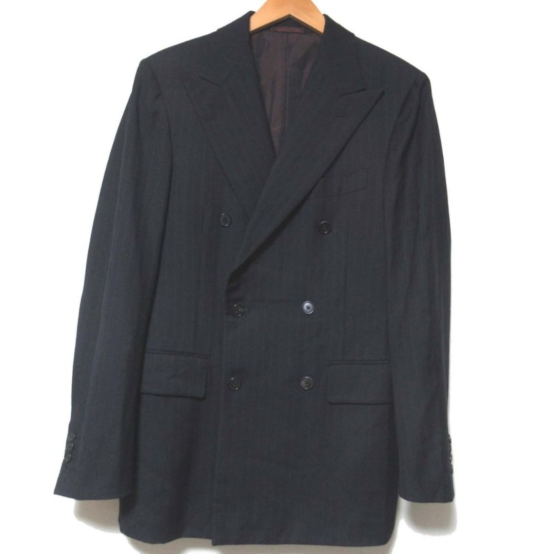BELVEST - 美品 Belvest ベルベスト SUPER100S ストライプ柄 BELVEST - 美品 Belvest ベルベスト SUPER100S ストライプ柄