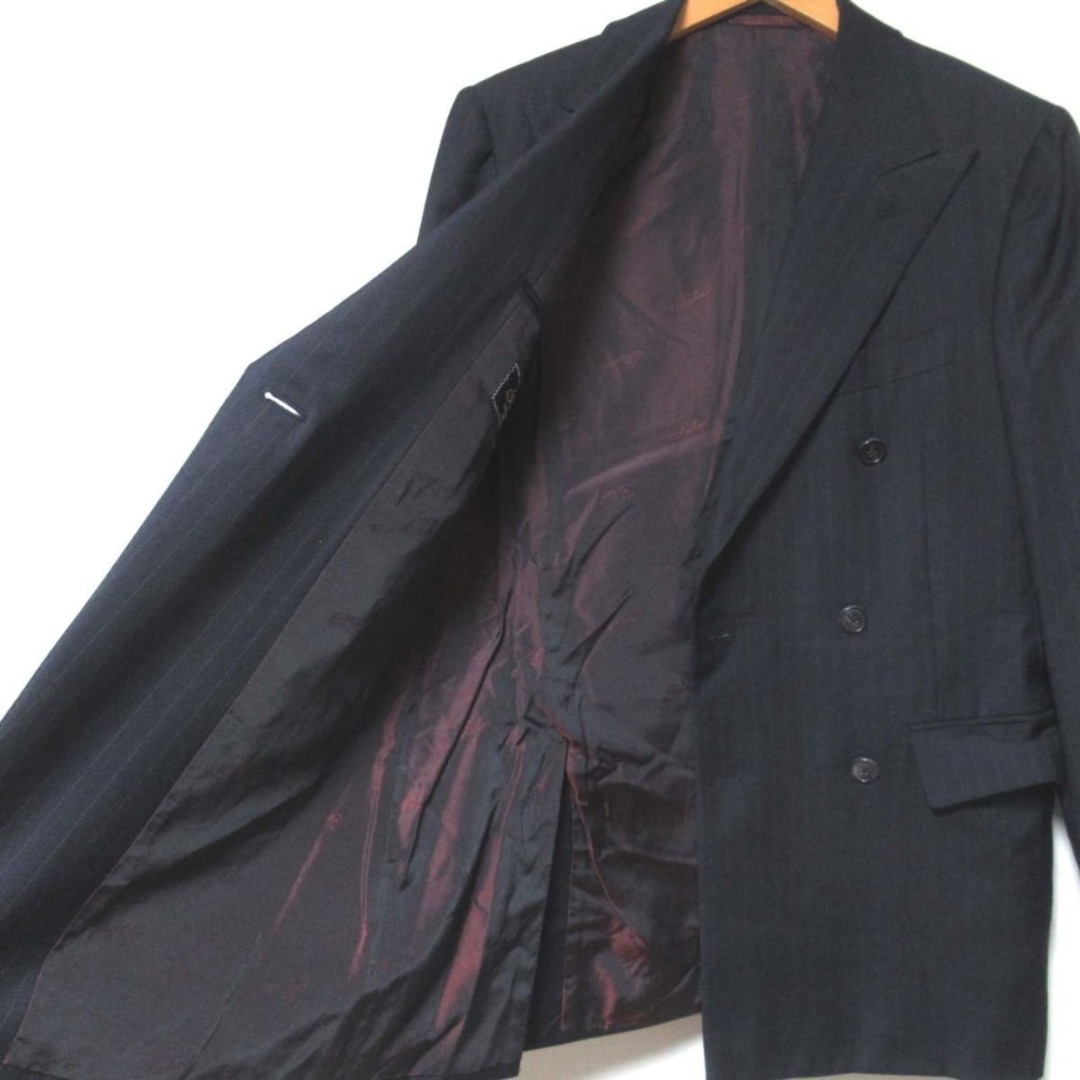 BELVEST - 美品 Belvest ベルベスト SUPER100S ストライプ柄 BELVEST - 美品 Belvest ベルベスト SUPER100S ストライプ柄