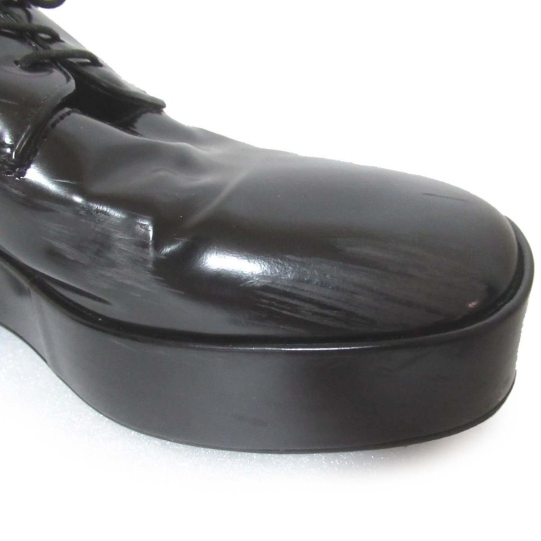 PRADA - 美品 PRADA プラダ レザー 厚底 レースアップ PRADA - 美品 PRADA プラダ レザー 厚底 レースアップ