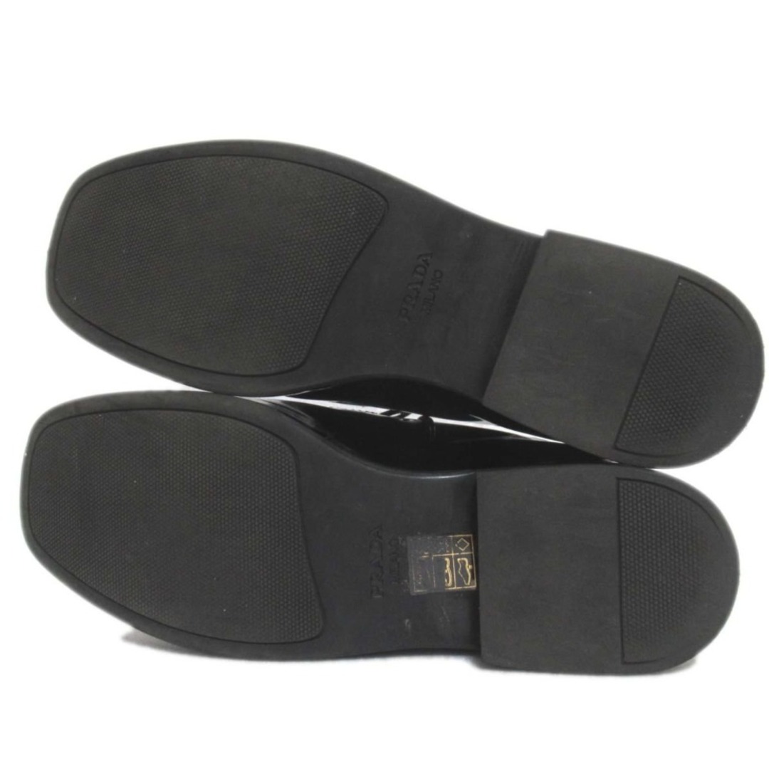 PRADA - 美品 PRADA プラダ レザー 厚底 レースアップ PRADA - 美品 PRADA プラダ レザー 厚底 レースアップ