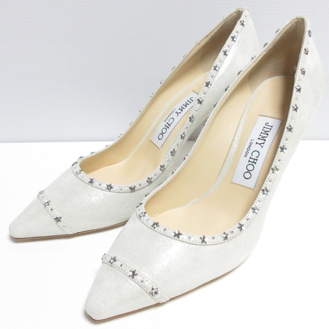 JIMMY CHOO - 美品 JIMMY CHOO ジミーチュウ ROMY85 スター JIMMY CHOO - 美品 JIMMY CHOO ジミーチュウ ROMY85 スター