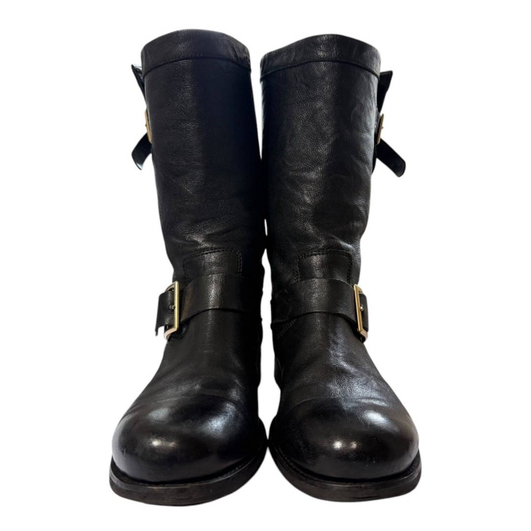 JIMMY CHOO - 美品 JIMMY CHOO ジミーチュウ レザー ショート JIMMY CHOO - 美品 JIMMY CHOO ジミーチュウ レザー ショート