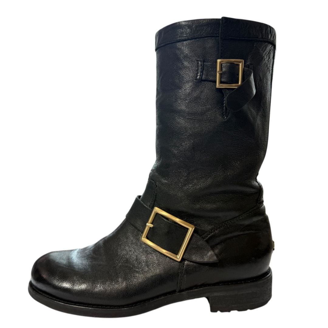 JIMMY CHOO - 美品 JIMMY CHOO ジミーチュウ レザー ショート JIMMY CHOO - 美品 JIMMY CHOO ジミーチュウ レザー ショート