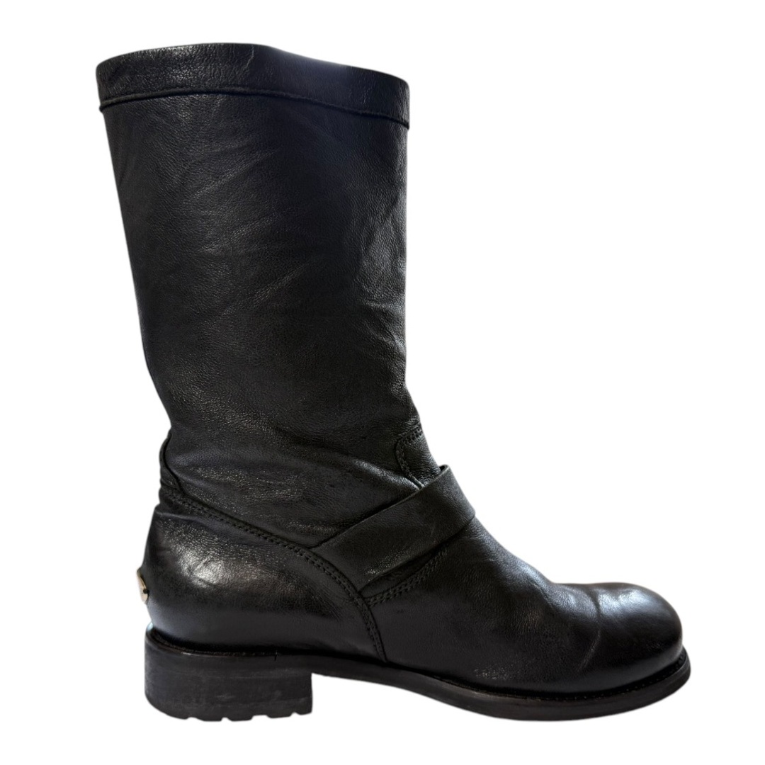 JIMMY CHOO - 美品 JIMMY CHOO ジミーチュウ レザー ショート JIMMY CHOO - 美品 JIMMY CHOO ジミーチュウ レザー ショート