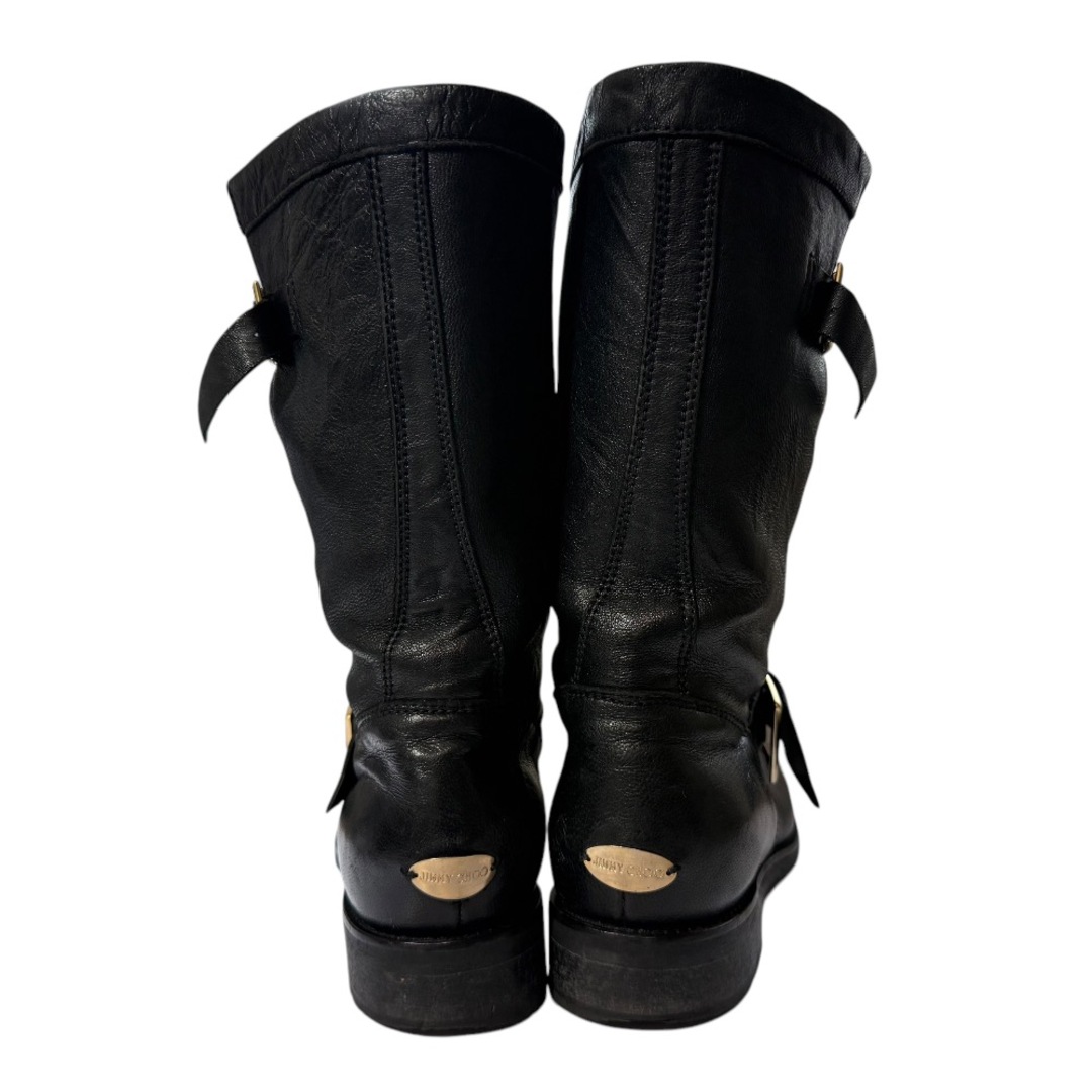 JIMMY CHOO - 美品 JIMMY CHOO ジミーチュウ レザー ショート JIMMY CHOO - 美品 JIMMY CHOO ジミーチュウ レザー ショート
