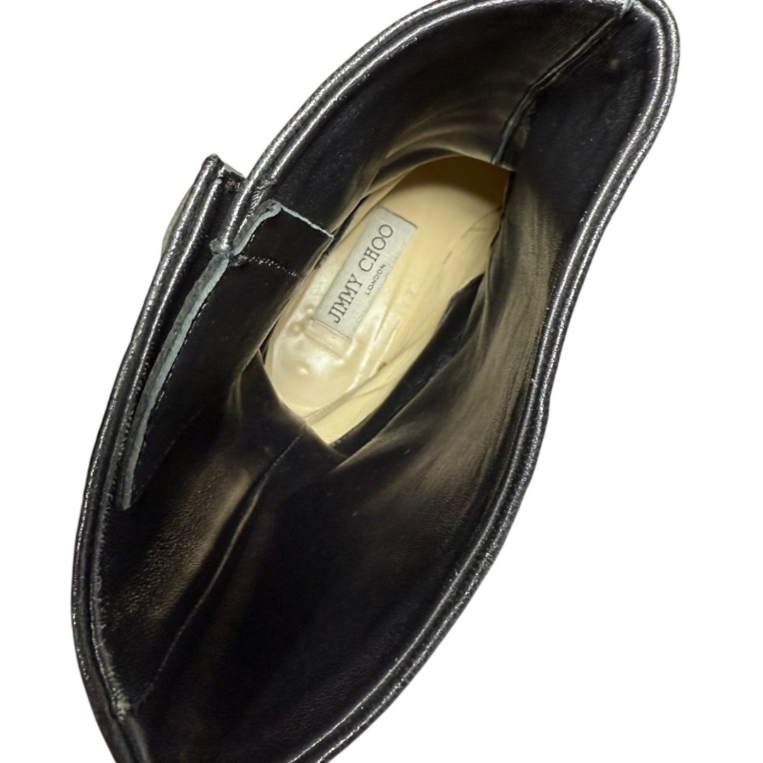 JIMMY CHOO - 美品 JIMMY CHOO ジミーチュウ レザー ショート JIMMY CHOO - 美品 JIMMY CHOO ジミーチュウ レザー ショート